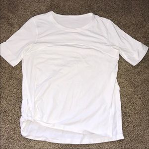 Lululemon White Tee Size 6